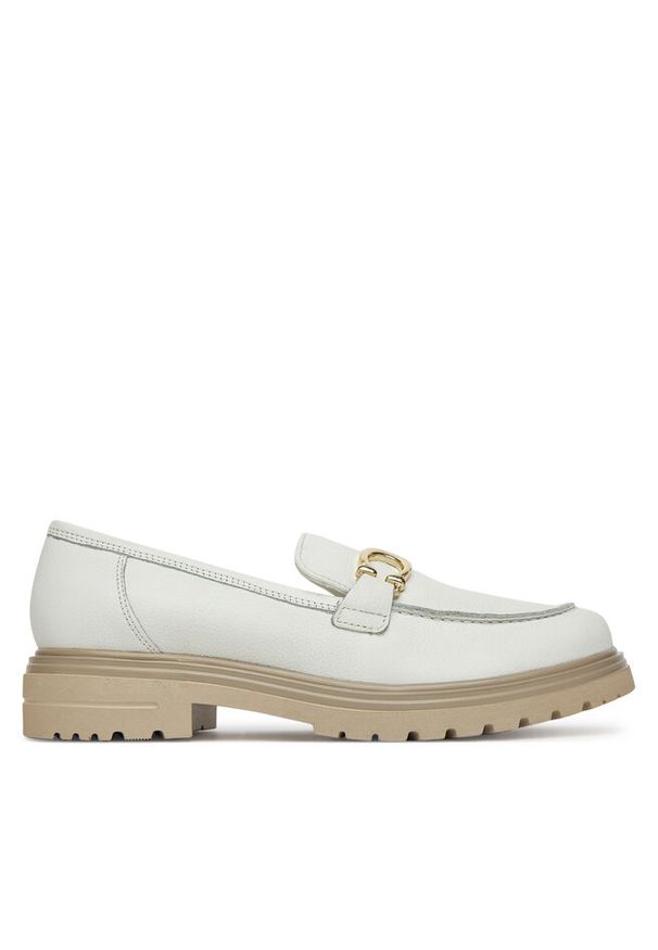 Loafersy Lasocki. Kolor: biały