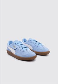 Tenisówki Puma Model Palermo Kolor Niebieski. Kolor: niebieski, wielokolorowy, biały. Materiał: guma, tkanina, skóra, materiał, syntetyk