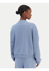 TOMMY HILFIGER - Tommy Hilfiger Bluza Script WW0WW48783 Niebieski Relaxed Fit. Kolor: niebieski. Materiał: bawełna #5