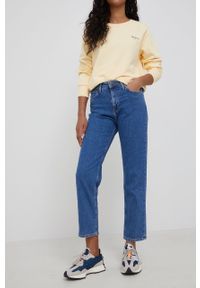 Lee jeansy CAROL STONE MAREN damskie high waist. Stan: podwyższony. Kolor: niebieski