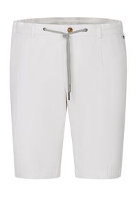 Bugatti Szorty materiałowe 1949-76419C D Biały Regular Fit. Kolor: biały. Materiał: bawełna #7