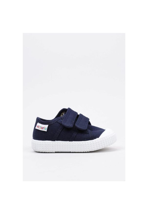 VICTORIA - Buty tenisówki dziecięce Victoria. Kolor: niebieski. Materiał: tkanina