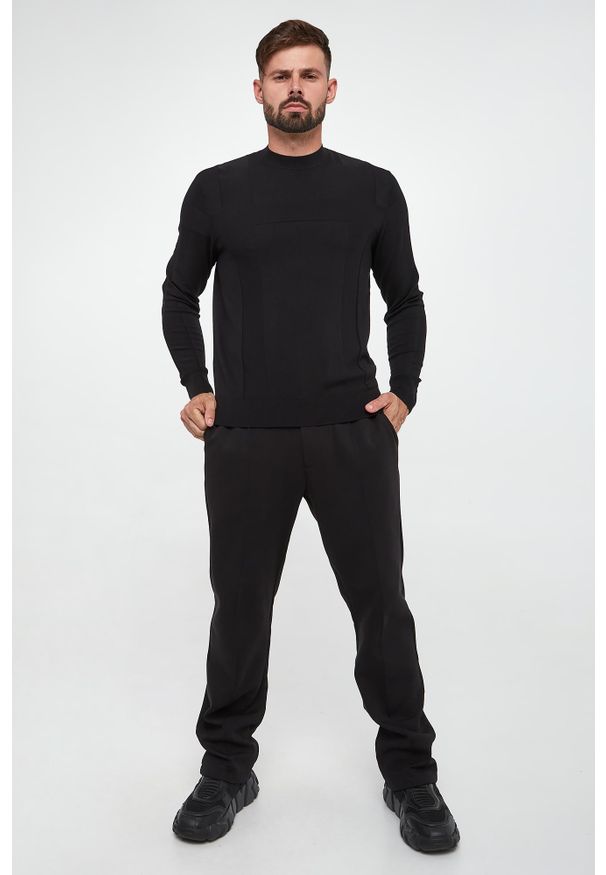 Armani Exchange - Sweter męski wełniany ARMANI EXCHANGE. Materiał: wełna