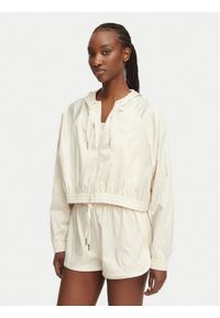 Adidas - adidas Bluza KE3391 Écru Oversize. Kolor: kremowy. Materiał: syntetyk #1