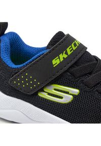 skechers - Skechers Sneakersy Mini Wanderer 407300N/BBLM Czarny. Kolor: czarny. Materiał: materiał #2