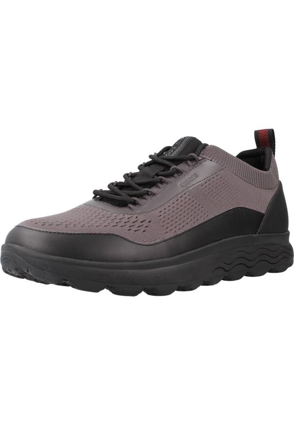 Tenisówki Geox Model U Spherica Kolor Szary. Kolor: szary. Materiał: syntetyk, tkanina