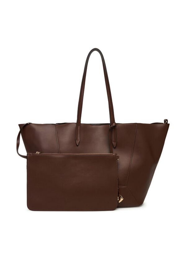 Aldo Torebka Salubris 14143624 Brązowy. Kolor: brązowy. Materiał: skórzane