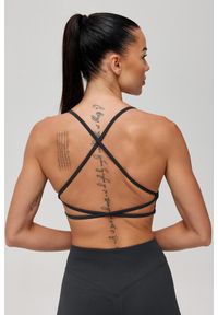 ROUGH RADICAL - Stanik sportowy bezszwowy Rough Radical Seamless Glow Bra. Kolor: szary. Sport: joga i pilates #2