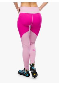 LA SPORTIVA - Legginsy wspinaczkowe dmaskie La Sportiva Mynth Leggings. Kolor: różowy