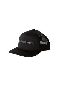 Quiksilver - Czapka Trucker dla Mężczyzn OMNI Czarny. Kolor: brązowy, zielony, wielokolorowy. Materiał: poliester