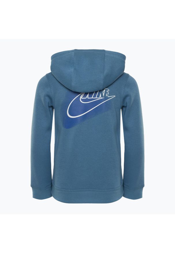 Bluza dziecięca Nike Sportswear Standard Issue. Kolor: niebieski
