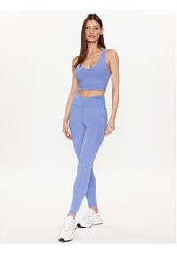 DKNY Sport Legginsy DP2P3052 Niebieski Classic Fit. Kolor: niebieski. Materiał: syntetyk. Styl: sportowy #3