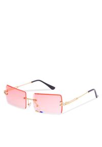 Jack & Jones - Okulary przeciwsłoneczne Jack&Jones. Kolor: niebieski