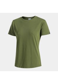 Joma Desert damska koszulka khaki 2XL — 100% bawełna, krótki rękaw. Kolor: zielony. Materiał: bawełna. Długość rękawa: krótki rękaw. Długość: krótkie. Sport: joga i pilates, piłka nożna #1