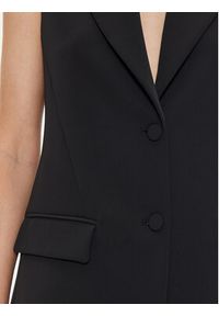 Imperial Kamizelka LC25IJX Czarny Slim Fit. Kolor: czarny. Materiał: syntetyk