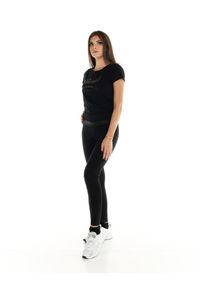 LEONE 1947 APPAREL - Legginsy damskie Leone Blackout. Kolor: czarny. Materiał: tkanina. Sport: fitness