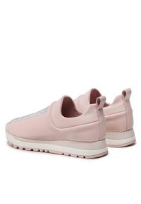 DKNY Sneakersy Jadyn K4209182 Różowy. Kolor: różowy. Materiał: materiał