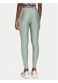 Under Armour Legginsy HeatGear 1388693 Zielony Slim Fit. Kolor: zielony. Materiał: syntetyk #4