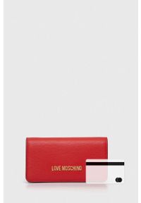 Love Moschino portfel damski kolor czerwony. Kolor: czerwony #3