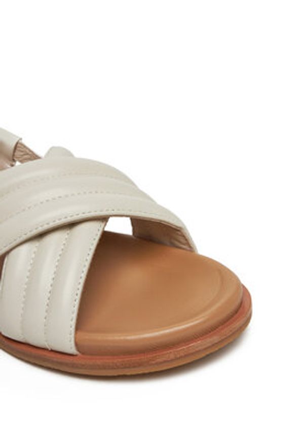 EMU Australia Sandały Borradaile W13017 Biały. Kolor: biały. Materiał: skóra