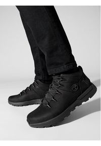 Timberland Sneakersy Sprint Trekker Mid Hiker TB0A1YN50151 Czarny. Kolor: czarny. Materiał: nubuk, skóra. Sport: bieganie #6