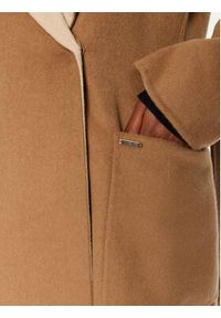 MICHAEL Michael Kors Płaszcz wełniany 77B6510M22 Beżowy Regular Fit. Kolor: beżowy. Materiał: syntetyk #6