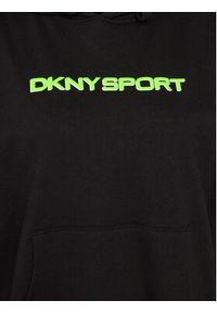 DKNY Sport Bluza DPPT8774 Czarny Regular Fit. Kolor: czarny. Materiał: bawełna. Styl: sportowy