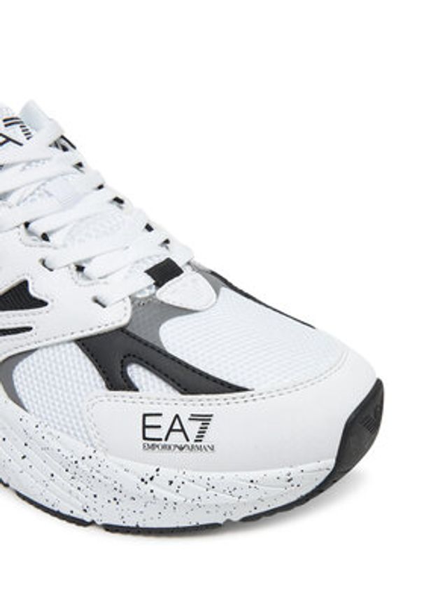 EA7 Emporio Armani Sneakersy X8X194 XK408 C679 Biały. Kolor: biały. Materiał: skóra