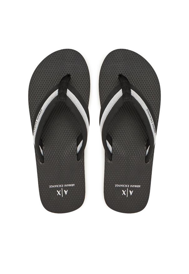 Japonki Armani Exchange. Kolor: czarny