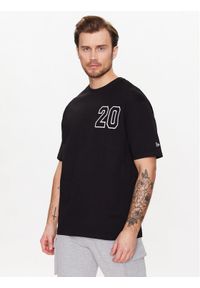 New Era T-Shirt Contemporary 60332242 Czarny Oversize. Kolor: czarny. Materiał: bawełna