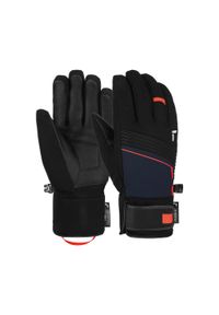 Reusch - Rękawice REUSCH Louis R-TEX® XT. Kolor: czarny, niebieski, wielokolorowy. Sezon: zima. Sport: narciarstwo