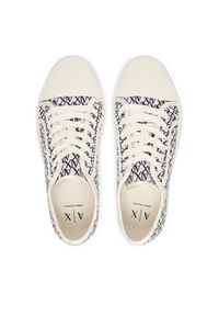 Armani Exchange Sneakersy XW002786 AF23055 MZ266 Biały. Kolor: biały. Materiał: materiał #3