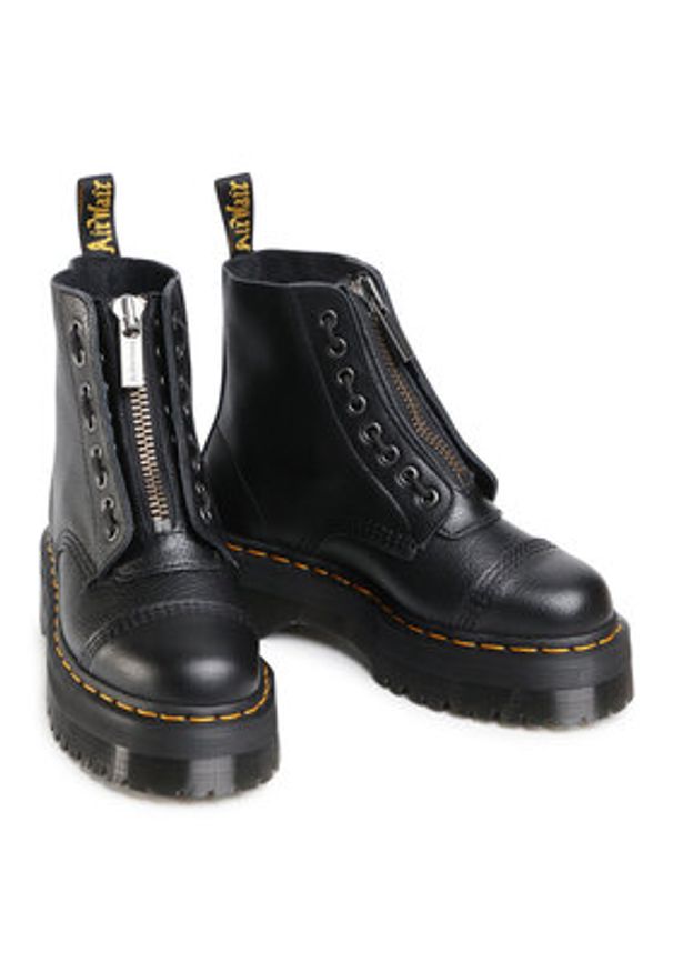 Dr. Martens Trapery Sinclair 22564001 Czarny. Kolor: czarny. Materiał: skóra