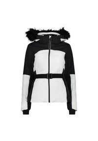 Kurtka damska narciarska CMP 34W4436F. Kolor: biały. Sezon: zima. Sport: narciarstwo #1