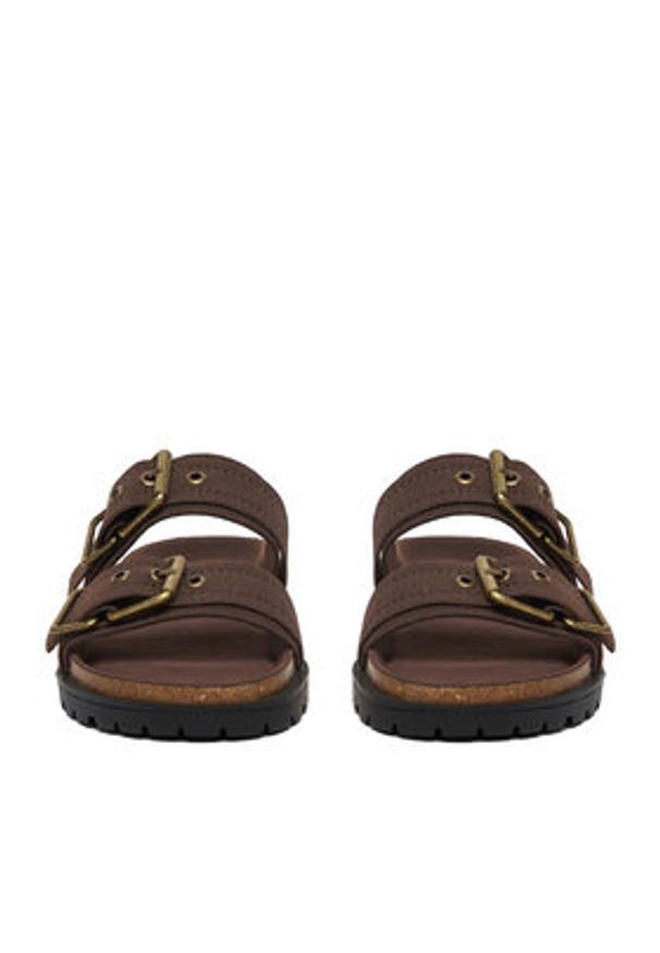 DeeZee Klapki CEO-HSCB25230318-2 Brązowy. Kolor: brązowy. Materiał: materiał