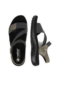 Rieker Sandały CEO-64870-42 Szary. Kolor: szary. Materiał: skóra #2