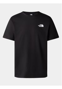 The North Face T-Shirt Redbox NF0A87NP Czarny Regular Fit. Kolor: czarny. Materiał: bawełna