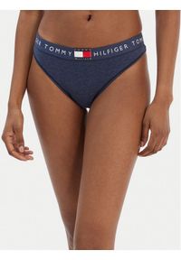 TOMMY HILFIGER - Tommy Hilfiger Stringi UW0UW06039 Granatowy. Kolor: niebieski. Materiał: bawełna #1