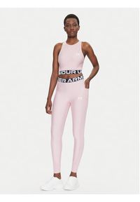 Under Armour Legginsy HeatGear 1388693 Różowy Slim Fit. Kolor: różowy. Materiał: syntetyk #5