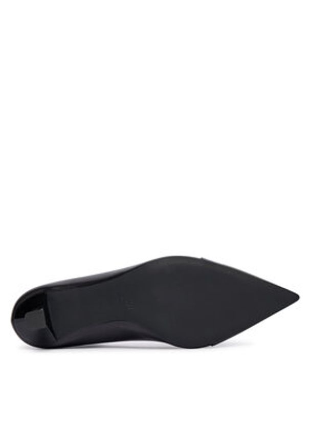 Love Moschino - LOVE MOSCHINO Czółenka JA10535G0NIA400A Czarny. Kolor: czarny. Materiał: skóra