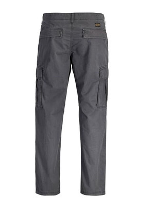 Jack & Jones Spodnie cargo Kane Frank 12291962 Szary Relaxed Fit. Kolor: szary. Materiał: bawełna