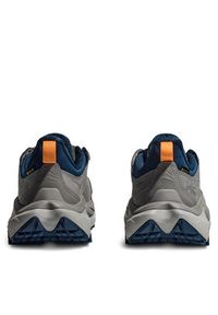 HOKA - Hoka Trekkingi Kaha 2 Low GTX GORE-TEX 1123190 Szary. Kolor: szary. Materiał: skóra, nubuk. Technologia: Gore-Tex. Sport: turystyka piesza