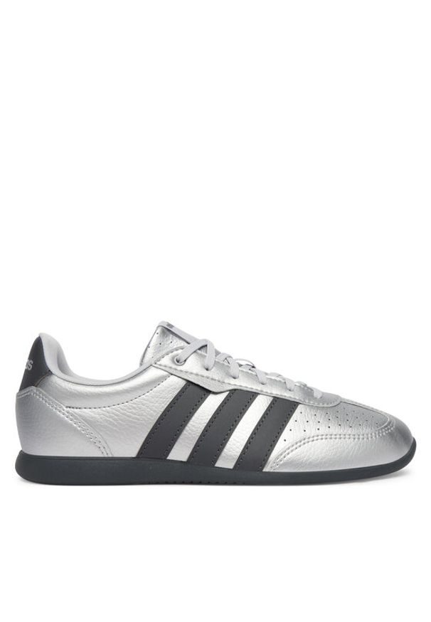 Adidas - adidas Sneakersy Barreda Lo HQ7384 Srebrny. Kolor: srebrny. Materiał: skóra