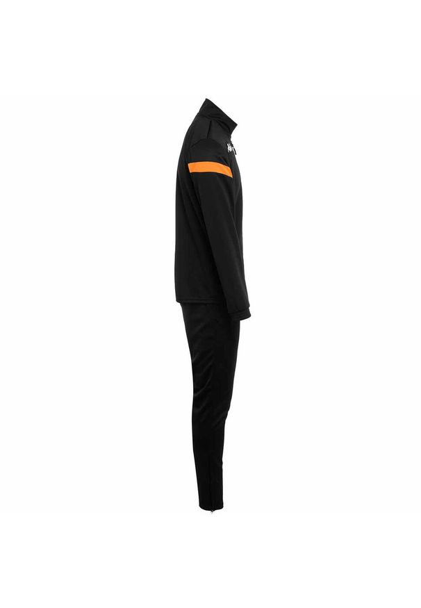 Dziecięcy dres Kappa Dalcito. Kolor: wielokolorowy, pomarańczowy, czarny. Materiał: dresówka