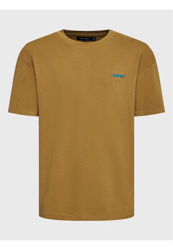 T-Shirt Night Addict. Kolor: brązowy