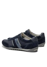 Geox Sneakersy U Wells C U52T5C 02211 C4021 Granatowy. Kolor: niebieski. Materiał: materiał