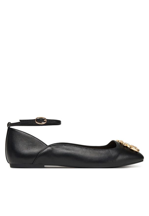 Liu Jo Baleriny Brigitte 01 SF5039 P0062 Czarny. Kolor: czarny. Materiał: skóra