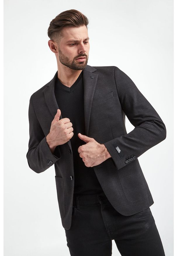 Karl Lagerfeld - Marynarka męska KARL LAGERFELD. Styl: klasyczny