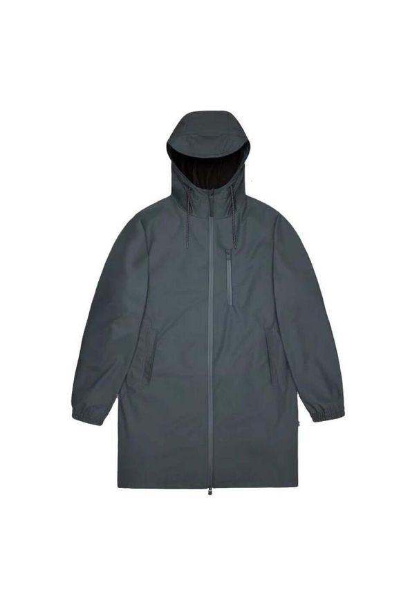 Rains - Kurtka RAINS LONG STROM BREAKER W3 Niebieski. Kolor: niebieski. Materiał: tkanina, syntetyk