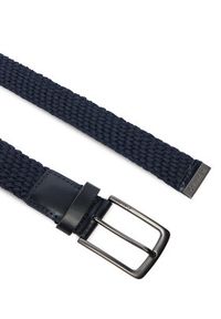 Calvin Klein Pasek Casual Pin Buckle 35Mm Fixed - LV04D7088G Granatowy. Kolor: niebieski. Materiał: syntetyk. Styl: casual #3